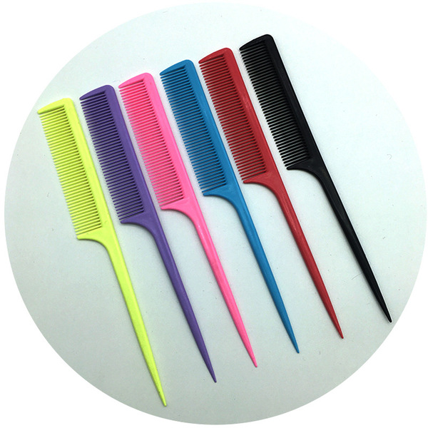 Beautiful hair combing combed long -tail warut makeup partitioning…
