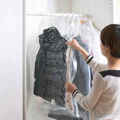 Closet Hanging Down Jacket Vacuum Compression Bag Household Packing Air Pump Closet Clothes Vacuum Bag Clothing Storage Bag 