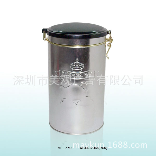 源头厂家 优惠供应高档马口铁ML-770茶叶罐(图)