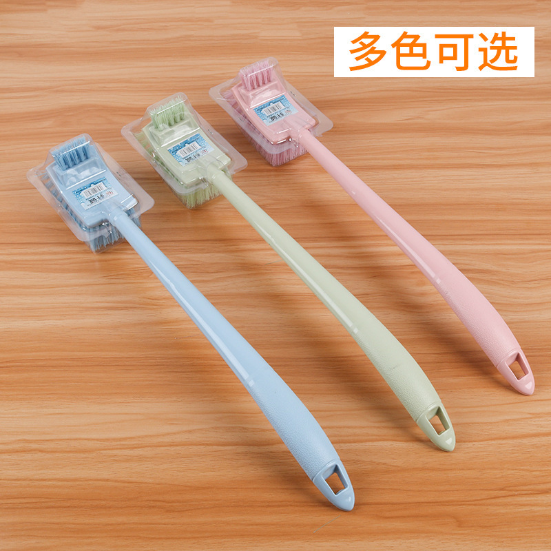 Cepillo de inodoro directo de fábrica cepillo de inodoro de doble uso montado en la pared herramientas de limpieza doméstica cepillo de plástico al por mayor