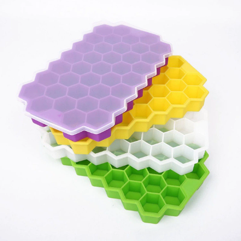 Creative silicone ice cubes, mold, plus size, increased thickness, 37 cells