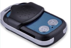 Dual-Channel Copy Wireless Remote Control 433.92MHz Metal Push-Top 2-Button Remote Switch