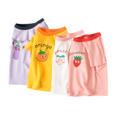 27home Korean children's clothing 2024 summer new girls' short-sleeved T-shirts wholesale baby clothes drop shipping on Instagram