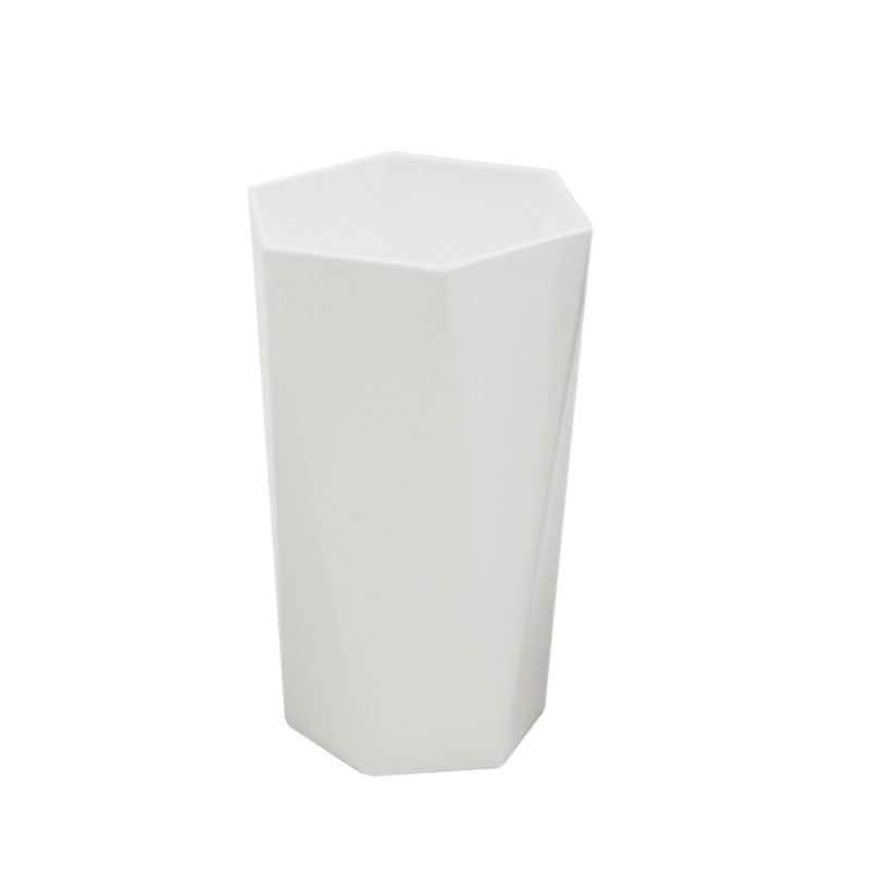 Vaso de Enjuague Bucal de Plástico con Forma de Diamante, para Uso Doméstico y Hotelero, Creativo, para Parejas, Herramientas Dentales