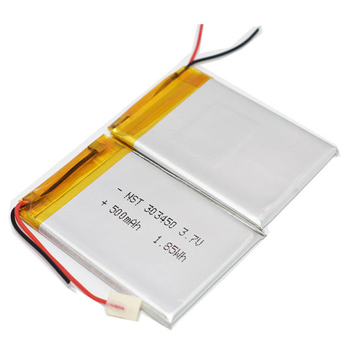 Factory direct sales 3.7V polymer lithium battery 303450 500mAh driving recorder GPS navigator battery