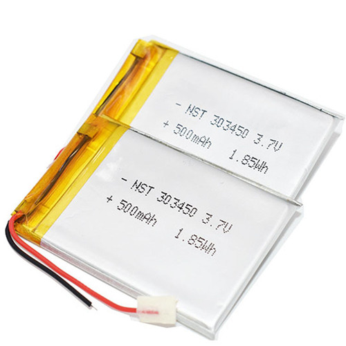 Factory direct sales 3.7V polymer lithium battery 303450 500mAh driving recorder GPS navigator battery