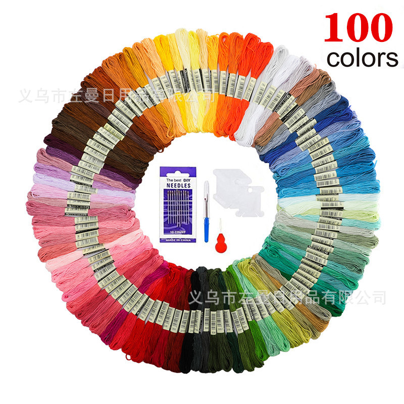 Cross -stitch 100 -color embroidery line 150 color DMC color…