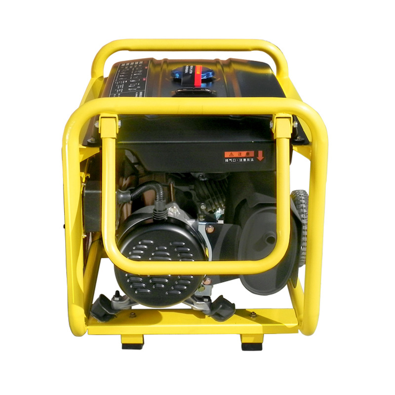 Dongming 5kw single phase 220V small electric start mobile gasoline generator set BR6500E