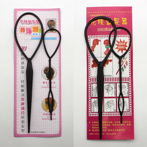Hair hairpot Point Portable pattern pull -up needle magic wearing a…