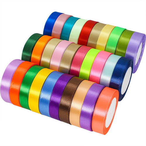 Manufacturer wholesale 2cm cake ribbon gift packaging ribbon wedding decoration wedding candy box handbag ribbon ribbon
