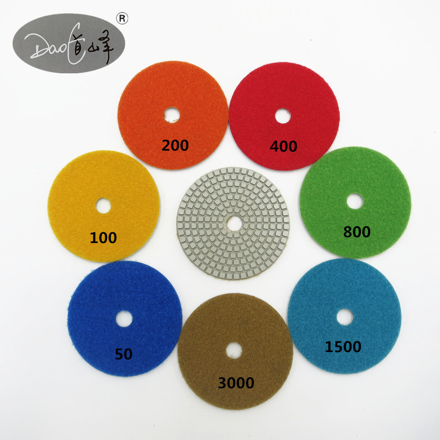 【厂家直供】道峰牌 4寸水磨片（大理石抛光）