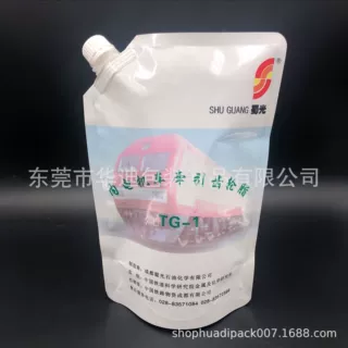 机动车齿轮油包装袋 润滑油玻璃水自立吸嘴袋 镀膜液液体袋定制