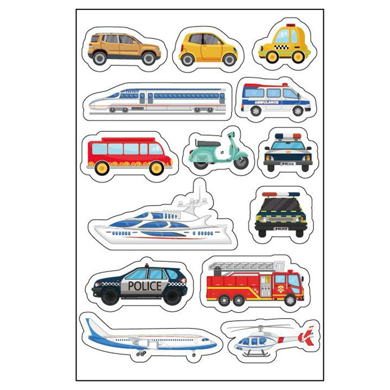 Children's sticker for bedroom on wall