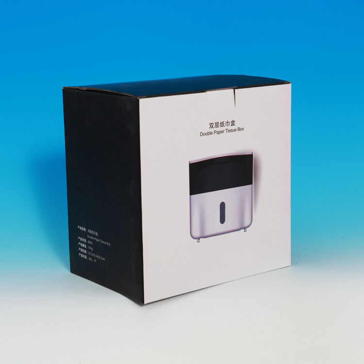 现货批发通用三层瓦楞彩盒双层纸巾精美纸盒