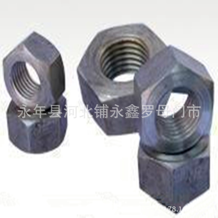 高强度细扣中扣 反扣螺母 M8*1-M100*4六角螺母 M36*3*4螺母