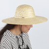 Adults use labor -protection straw hat farmers straw hats in summer, garden style, baica, straw hats