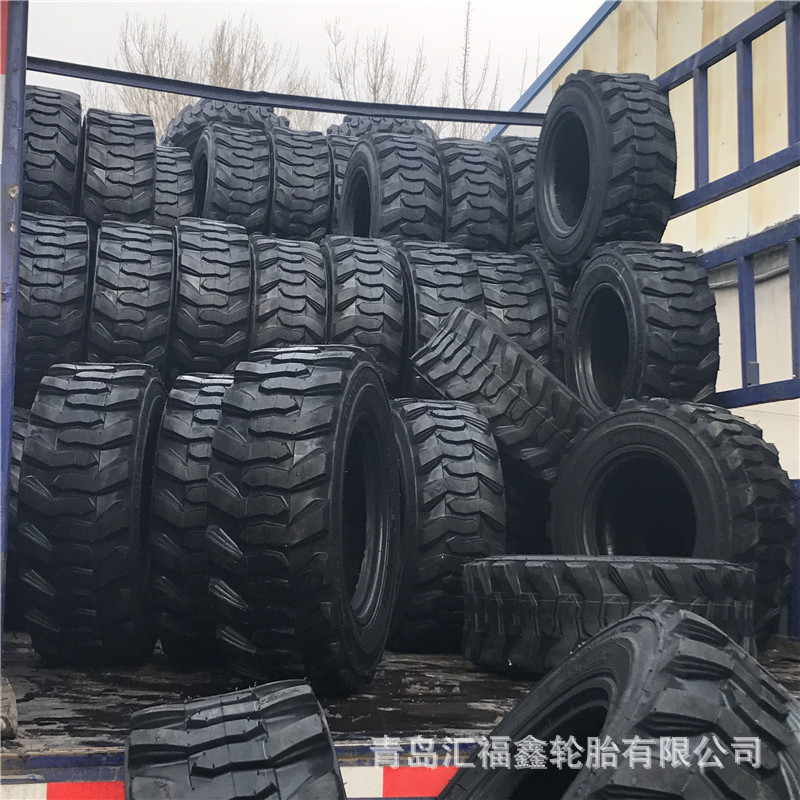 出口/批发越野叉车滑移装载机轮胎12-R16.5 10-R16.5真空胎实心胎
