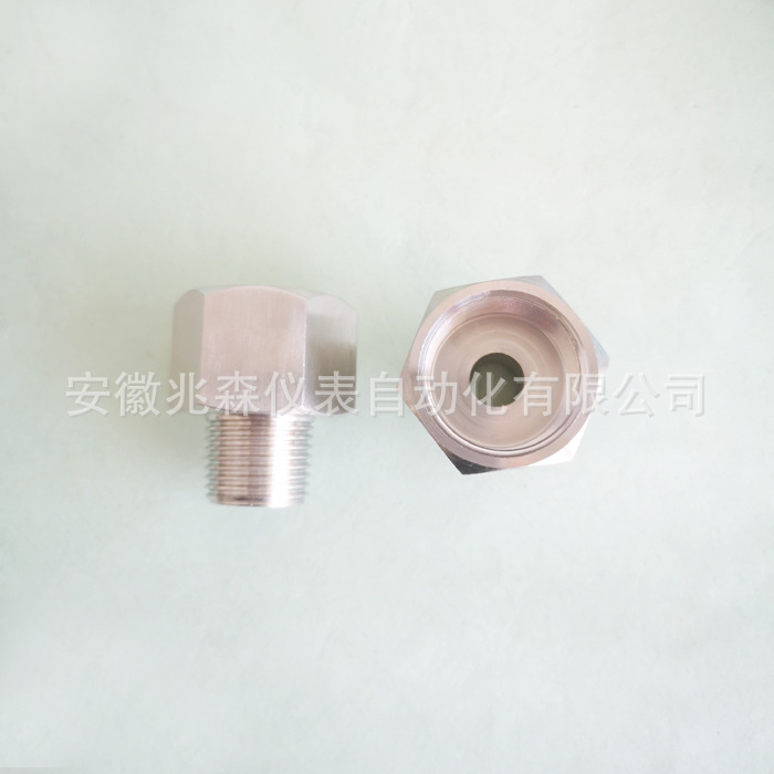 仪表变径接头 M27*2内螺纹转1/2NPT外螺纹 m27*2内转1/2npt外丝