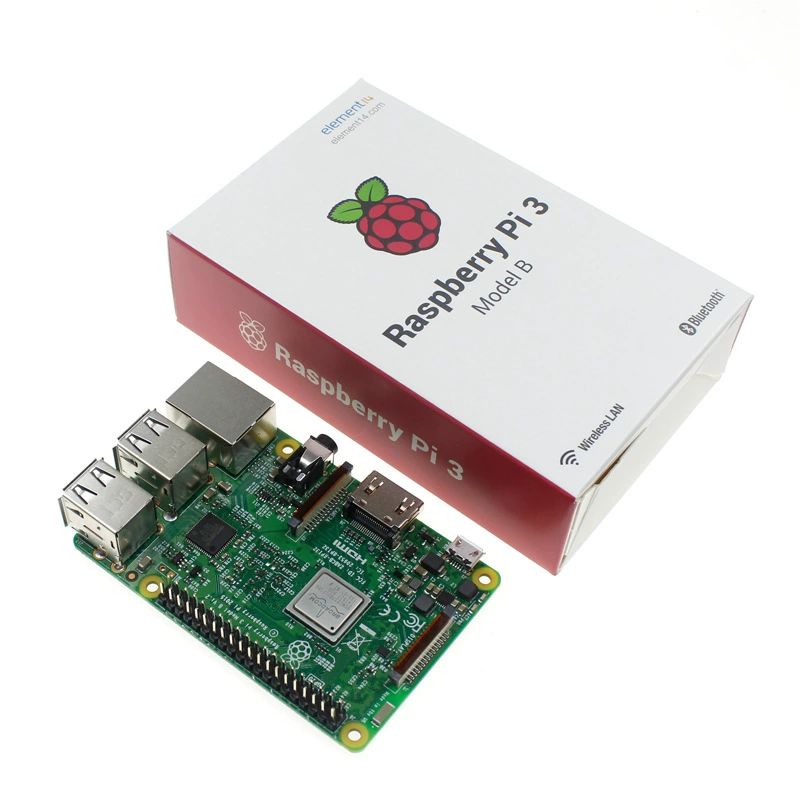 Комплект Raspberry Pi 3‑generation B компьютерная плата с WiFi Bluetooth Raspberry Pi 3B RS E14 версия