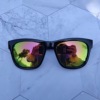 Glasses, retro retroreflective sunglasses suitable for men and women