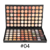 Matte eyeshadow palette, multicoloured eye shadow, lip gloss, 78 colors, 88 colors, 120 colors