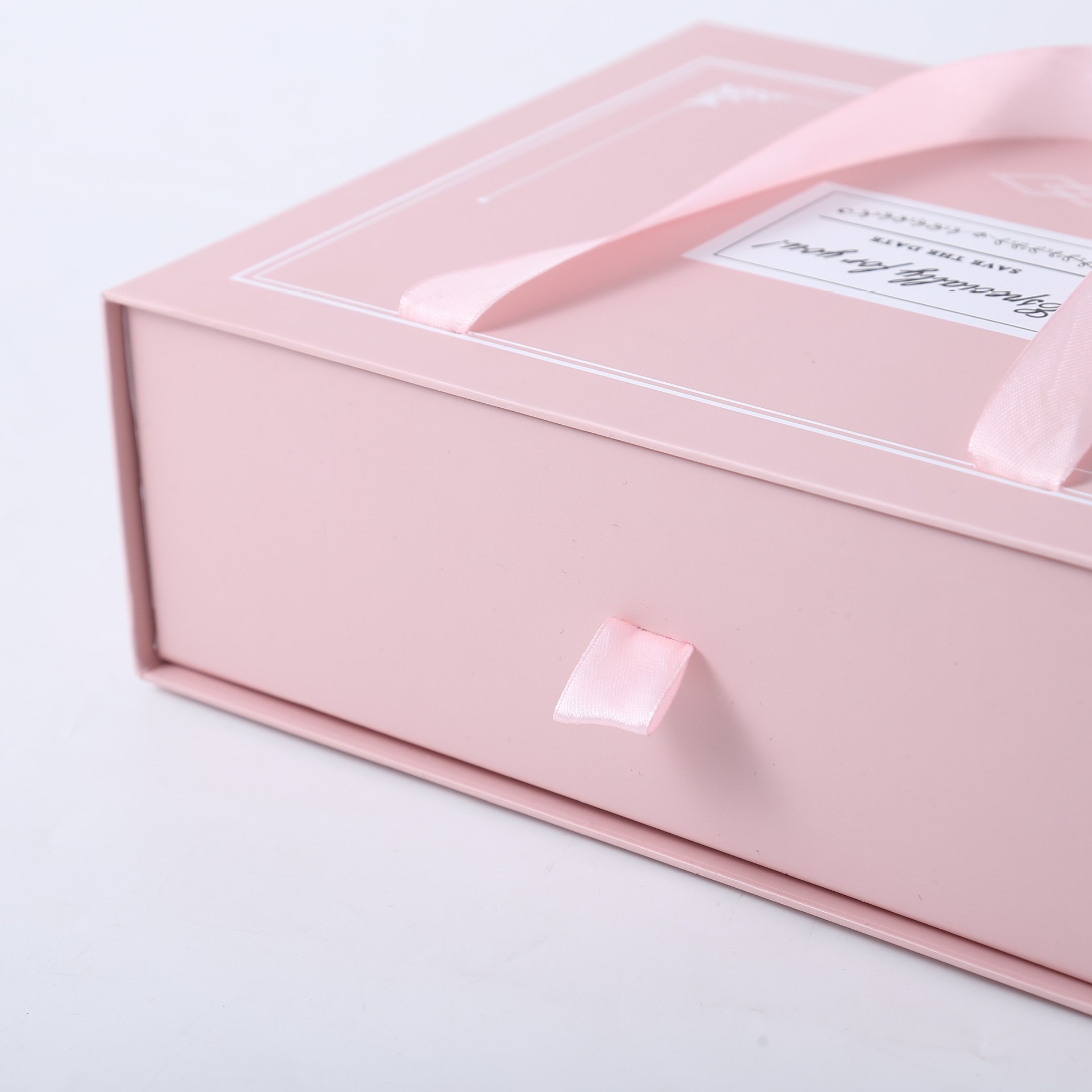 Caja de regalo tipo cajón, caja portátil con forma de cajón, embalaje para regalos de cumpleaños, caja de embalaje con lazo, caja de regalo al por mayor.