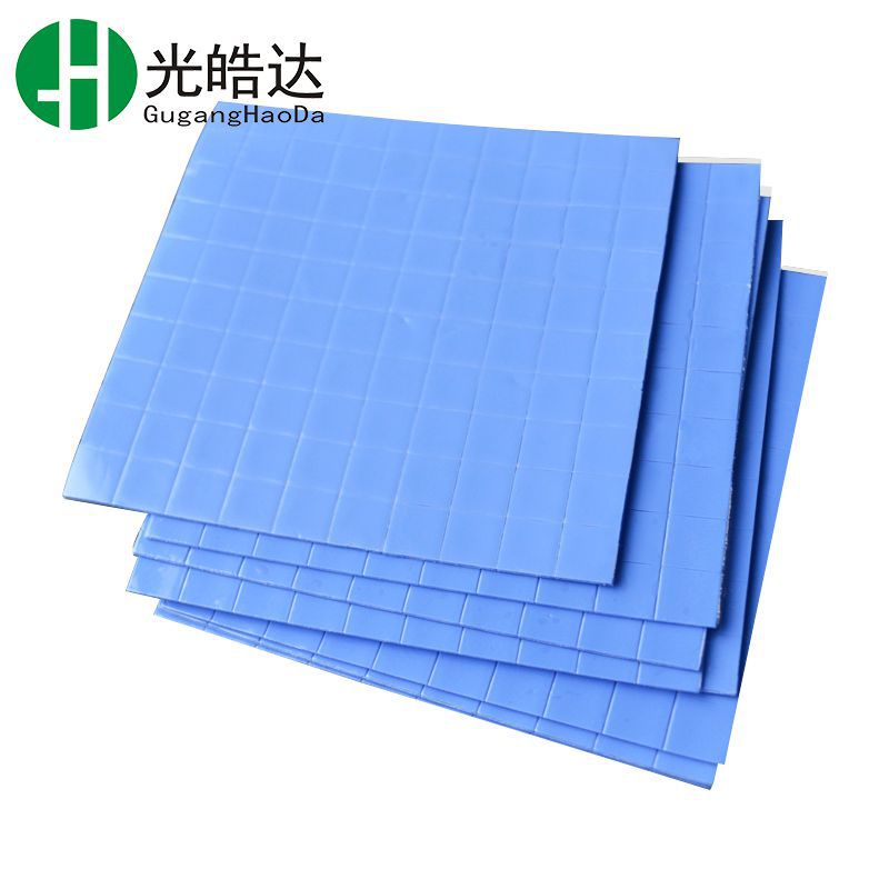 CPU散热硅胶片芯片IC显卡导热垫片软性导热泥 跨境专供导热硅脂片