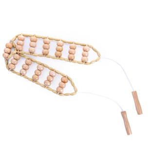 Wooden Multi-Effect roller back-pulling massager relaxing muscles and activating collaterals back massager middle-aged and elderly massage tools