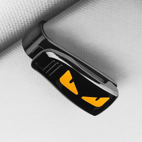 Trendy car glasses clip, car glasses frame, in-car glasses case, car eye box, bill holder, decorative supplies