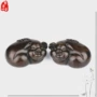 生肖实木可爱木雕摆件