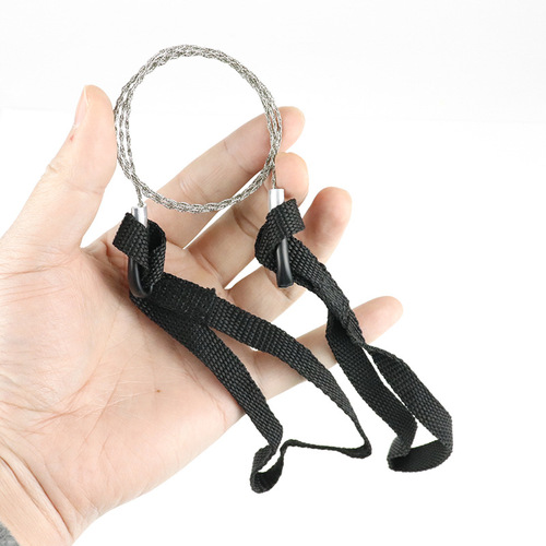 Wire saw, chain saw, wire saw, wire saw, wood saw, tree wilderness survival supplies, camping camping outdoor mountaineering equipment