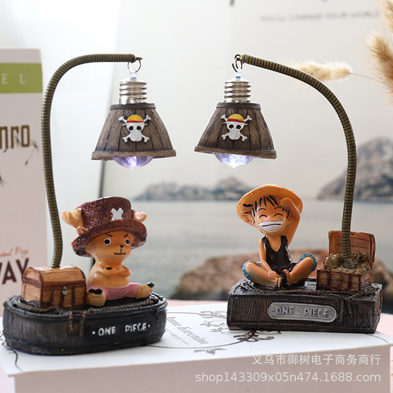 Anime Cartoon Japanese Grocery One Piece Luffy Night Light Creative Gift Decoration Decoration Classmate Birthday Gift
