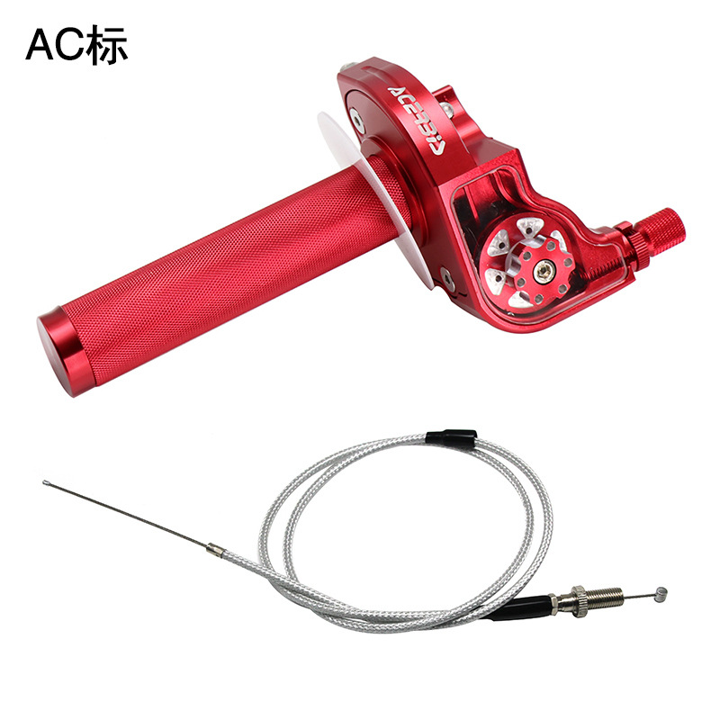 ACERBIS motocicleta alto torque repostaje de aceite CNC mango de acelerador visual Twist Throttle Grip