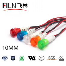 10mm߅ָʾLED̖12V220VSֱNFL1P-10QW-2