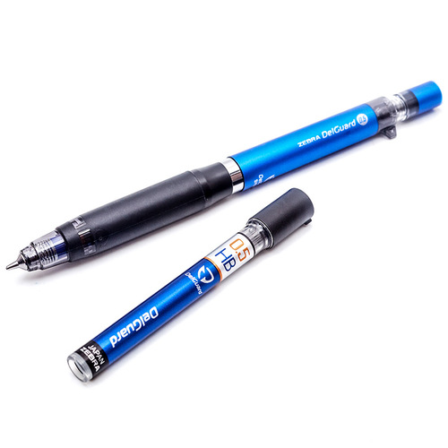 Japanese ZEBRA DelGuard lead P-LD10 erasable refill automatic pencil lead 0.5 not easy to break