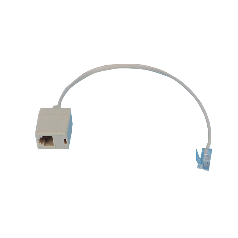 L101A 6P4C RJ11 12CM�绰�߽��ߺ� �绰������ �绰���ӳ���