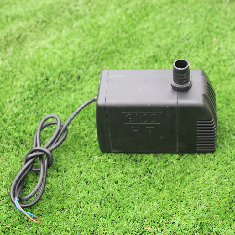 厂家批发新款冷风机水泵环保空调专用水泵水冷空调黑色方水泵