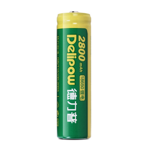Delip 18650 lithium battery 2800mAh large capacity 3.7V lithium ion battery rechargeable battery 18650