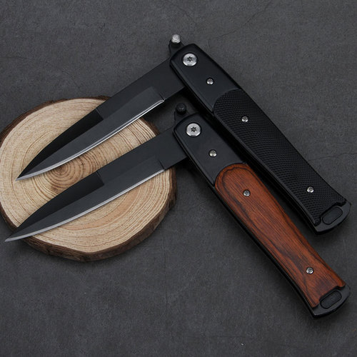 Outdoor folding knife sword fish camping tactical knife high hardness self-defense mini knife multi-purpose survival knife