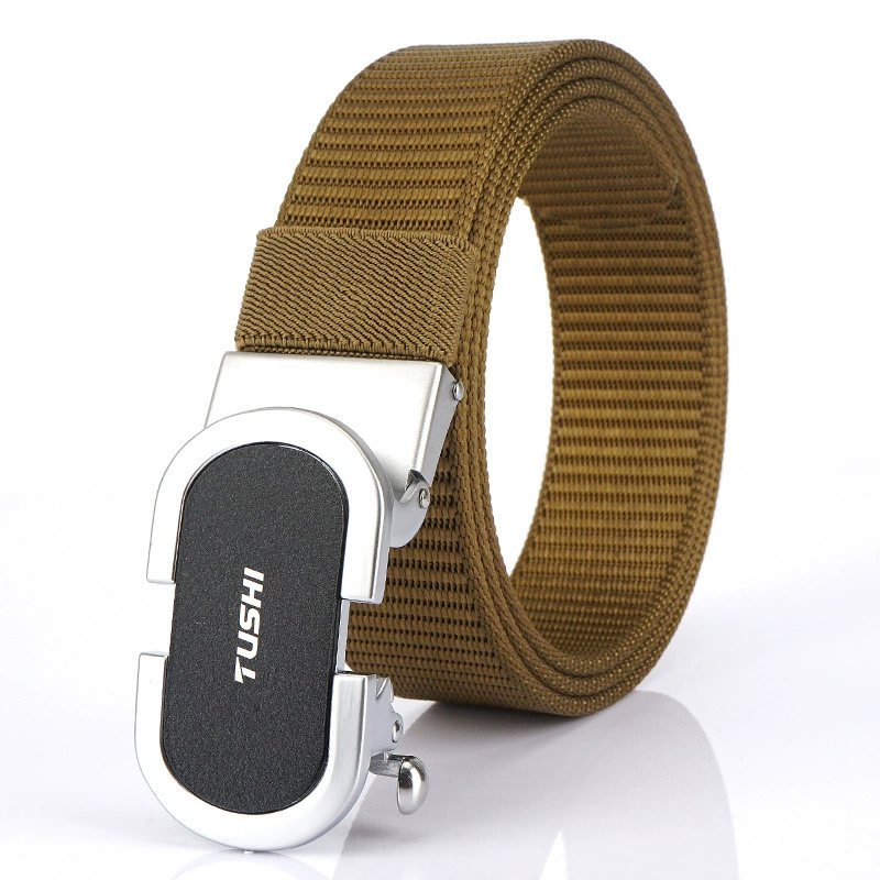 Nylon men's cloth travel belt for leisure, trousers for elementary school students, direct factory sales