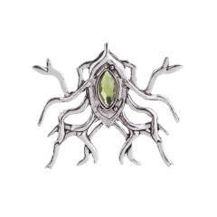 歐美影視周邊跨境蜘蛛朋克復古胸針時尚個性大衣毛衣襯衫胸花配飾