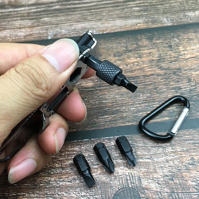 Regalo creativo: mini cacciavite magico multifunzione, portatile per ciclismo all'aperto con luce LED, cacciavite combinato_voghion.com