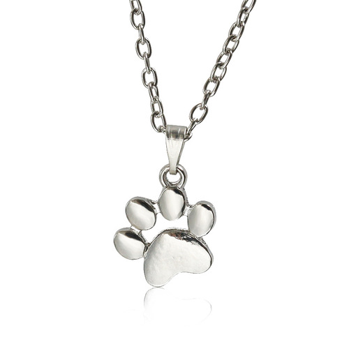Charming animal cat paw print necklace, best-selling accessories on eBay