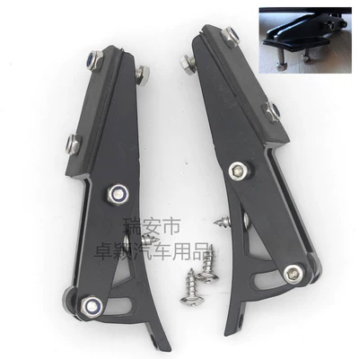 inch 7 inch 10 inch — Fixed wind wing - hatchback-perforated-bracket