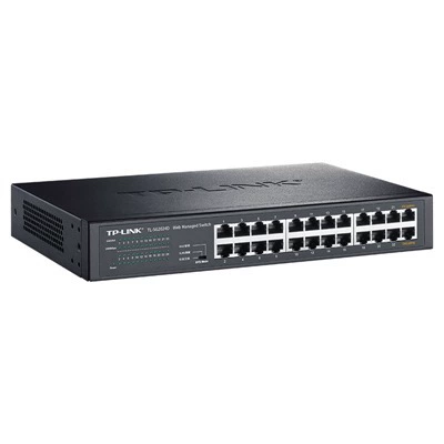Коммутатор сети с управлением через веб-панель 24 порта Gigabit TP-LINK Pu Lian TL-SG2024D/24ge