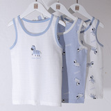 Хлопковый детский летний жилет подходит для мужчин и женщин, детская дышащая пижама без рукавов, подходит для подростков