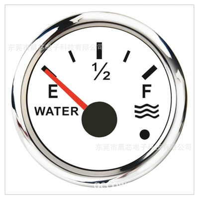 Water Meter, automobile instrument - 90-white-plate-0-190o