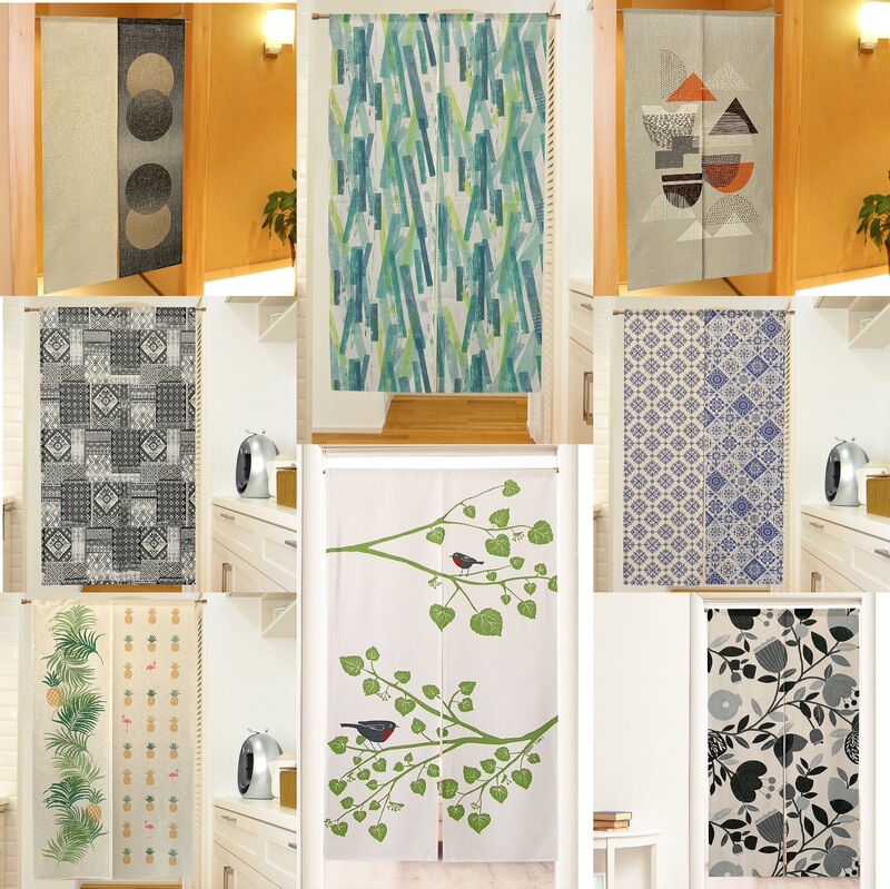 Door curtain Japanese fabric factory direct large quantity favorably lengthened 150cm kitchen curtain pattern multi-fabric multi-choice Door curtain Japanese fabric factory direct large quantity favorably lengthened 150cm kitchen curtain pattern multi-fabric multi-choice