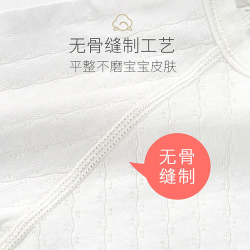 Newborn baby jumpsuit, summer thin baby clothes, pure cotton summer clothes, triangle romper, short sleeves