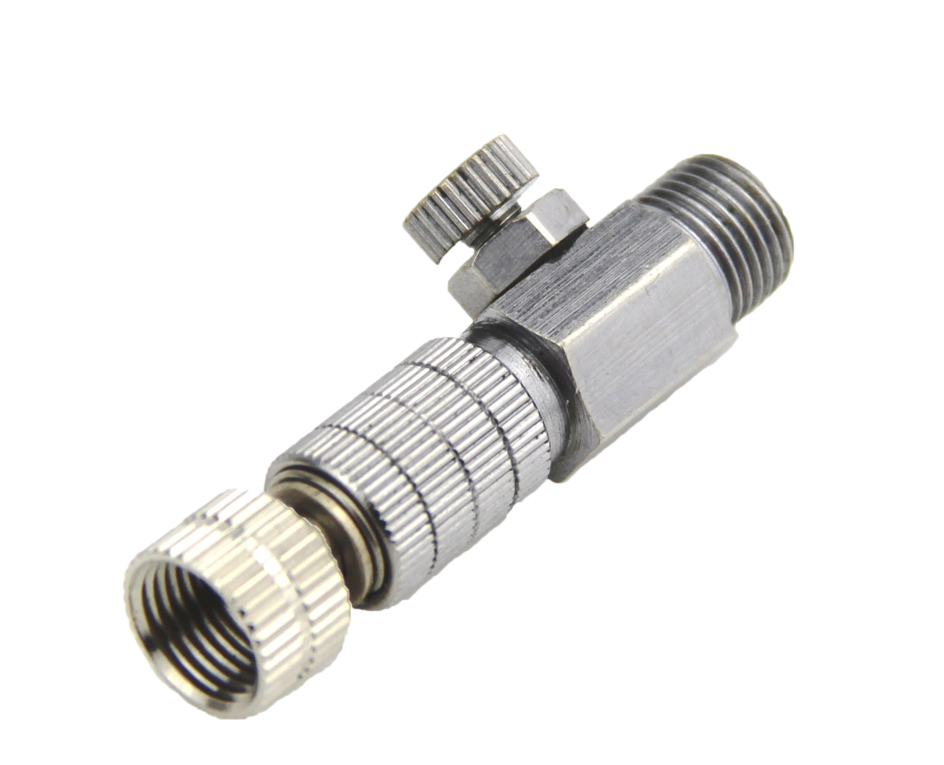 大量供应喷笔专用快速接头 带风量调节阀快接